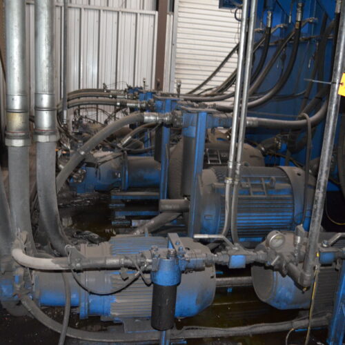 Lake Erie Engineering Corp. 3,000-Ton 4-Post Hydraulic Forging Press