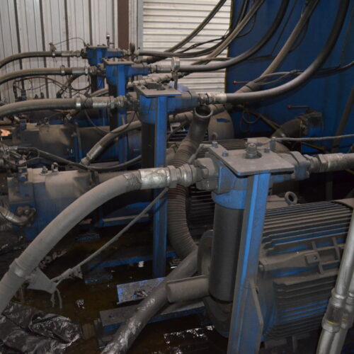 Lake Erie Engineering Corp. 3,000-Ton 4-Post Hydraulic Forging Press