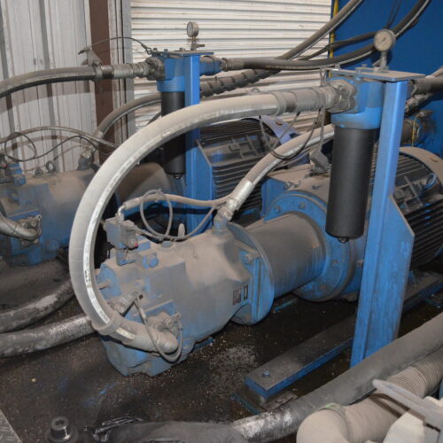 Lake Erie Engineering Corp. 3,000-Ton 4-Post Hydraulic Forging Press