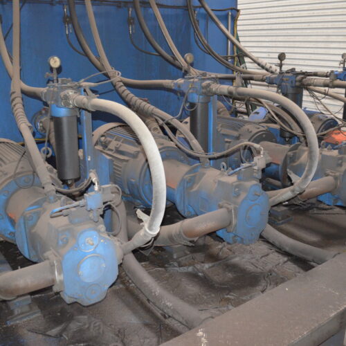 Lake Erie Engineering Corp. 3,000-Ton 4-Post Hydraulic Forging Press