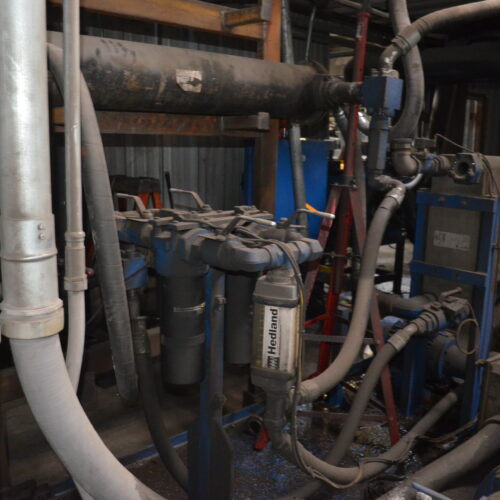 Lake Erie Engineering Corp. 3,000-Ton 4-Post Hydraulic Forging Press