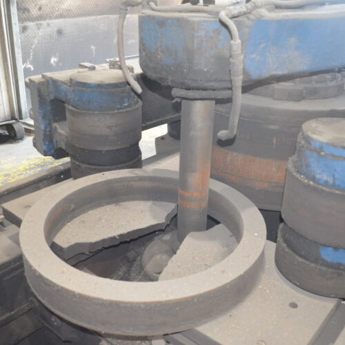 Rheinstahl Wagner Model 8050 80-Ton Ring Turning Mill