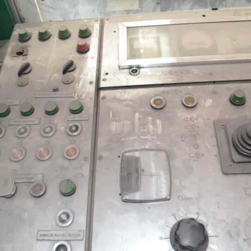 Rheinstahl Wagner Model 8050 80-Ton Ring Turning Mill