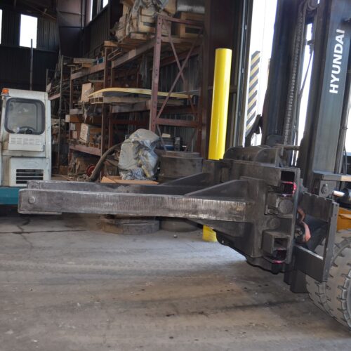Hyundai Model 70D9 15,500 Pound Capacity Diesel-Powered Forklift Truck