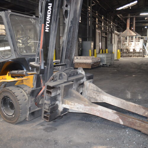 Hyundai Model 70D9 15,500 Pound Capacity Diesel-Powered Forklift Truck