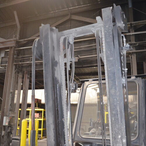 Hyundai Model 70D9 15,500 Pound Capacity Diesel-Powered Forklift Truck