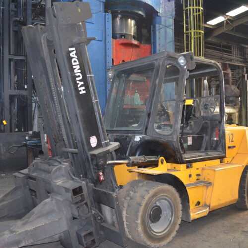 Hyundai Model 70D9 15,500 Pound Capacity Diesel-Powered Forklift Truck