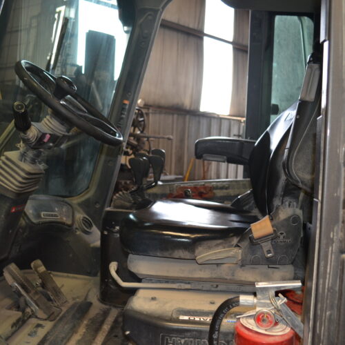 Hyundai Model 70D9 15,500 Pound Capacity Diesel-Powered Forklift Truck,