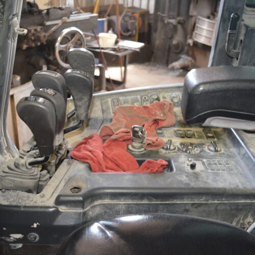 Hyundai Model 70D9 15,500 Pound Capacity Diesel-Powered Forklift Truck,