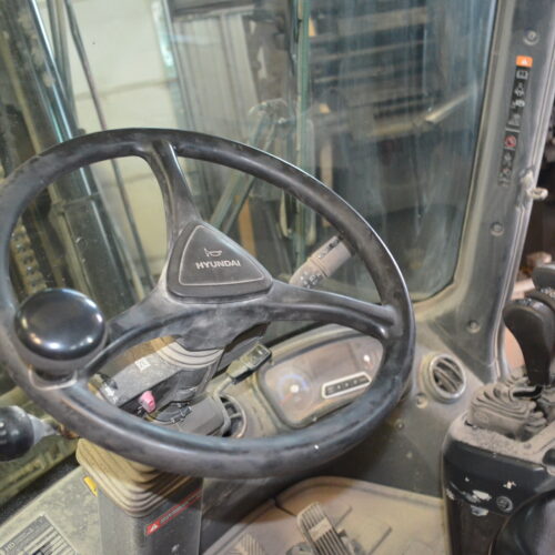 Hyundai Model 70D9 15,500 Pound Capacity Diesel-Powered Forklift Truck,