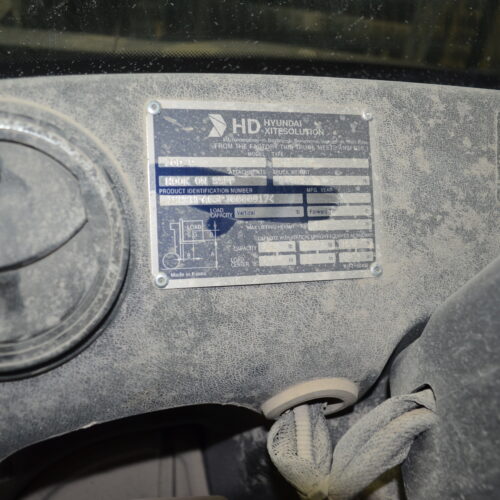 Hyundai Model 70D9 15,500 Pound Capacity Diesel-Powered Forklift Truck,