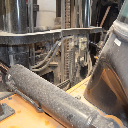 Hyundai Model 70D9 15,500 Pound Capacity Diesel-Powered Forklift Truck,
