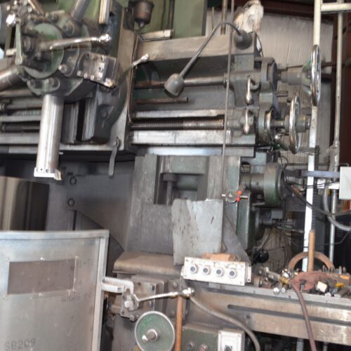 Bullard 60 Inch Vertical Turret Lathe, with 60 Inch 4-Jaw Chuck, 22 Inch Height Under Rail, 30 Inch Cross Travel, 5-Position Head