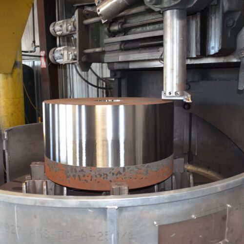 Bullard 60 Inch Vertical Turret Lathe, with 60 Inch 4-Jaw Chuck, 22 Inch Height Under Rail, 30 Inch Cross Travel, 5-Position Head