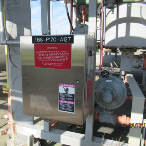 Heatec Model HCI1001050D Helical Coil Thermal Fluid Heating System. Including Pumps, Valves, Controls, Etc.