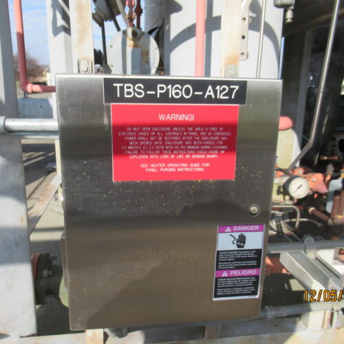 Heatec Model HCI1001050D Helical Coil Thermal Fluid Heating System. Including Pumps, Valves, Controls, Etc.