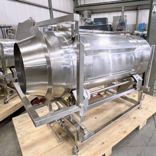 S/S 30 in Dia x 64 in L Soft Flight Seasoning Drum w/ Adjustable Pitch