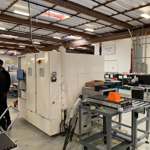 PIA Automation LaserWeld Complete Battery Tab Laser Marking/ Welding System with Trumpf Laser Gantry and Vision System