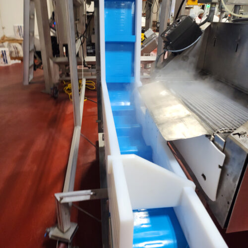 PPM Cleated Incline Bucket Elevator with Interalox Belting