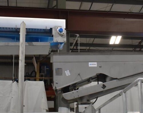 PPM Cleated Incline Bucket Elevator with Interalox Belting