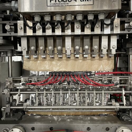 ProdoPak Model PV215CSW10 (10) Lane VFFS Stick-Pack Machine