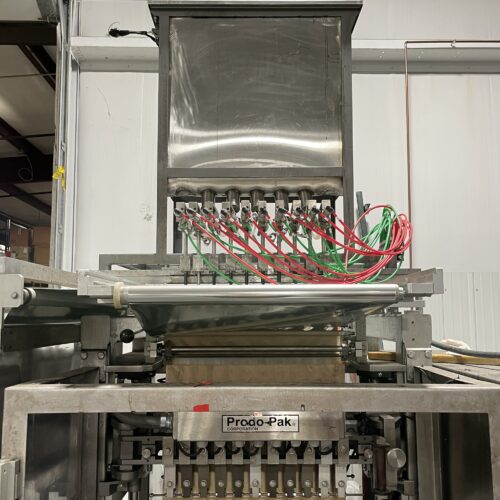 ProdoPak Model PV215CSW10 (10) Lane VFFS Stick-Pack Machine