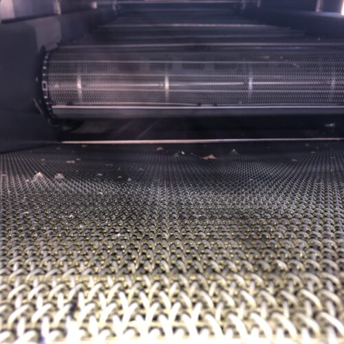 2,200 Pounds Per Hour Heat and Control Model SFF224610 Fryer with Top Hold Down