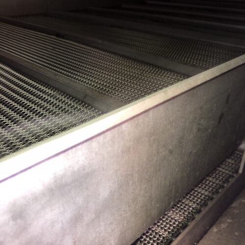 2,200 Pounds Per Hour Heat and Control Model SFF224610 Fryer with Top Hold Down