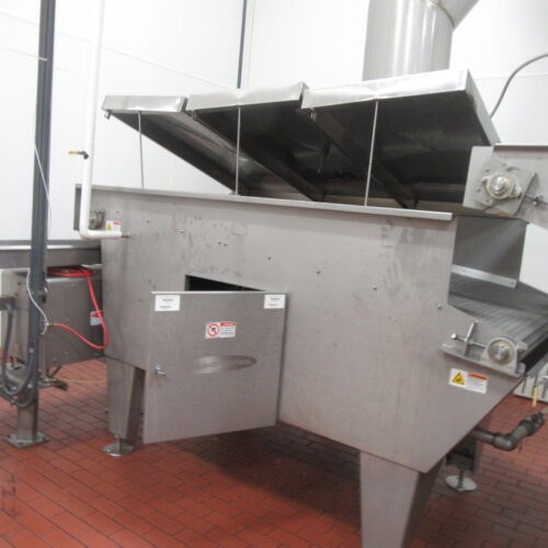 2,200 Pounds Per Hour Heat and Control Model SFF224610 Fryer with Top Hold Down