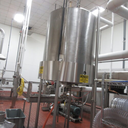 2,200 Pounds Per Hour Heat and Control Model SFF224610 Fryer with Top Hold Down