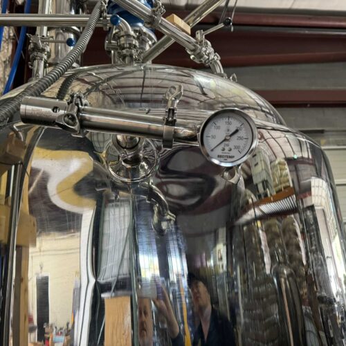 Bain Marie 500 Gallon Mash Ton Stripper Still with Controller