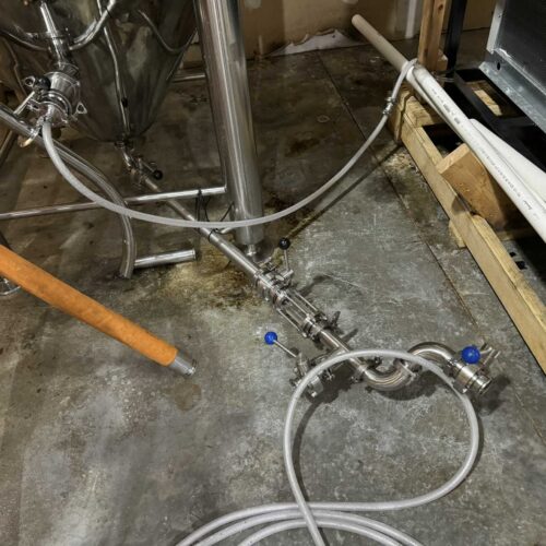 Alpha Brewing Operations 60 Barrel Stainless Steel Jacketed Fermenter