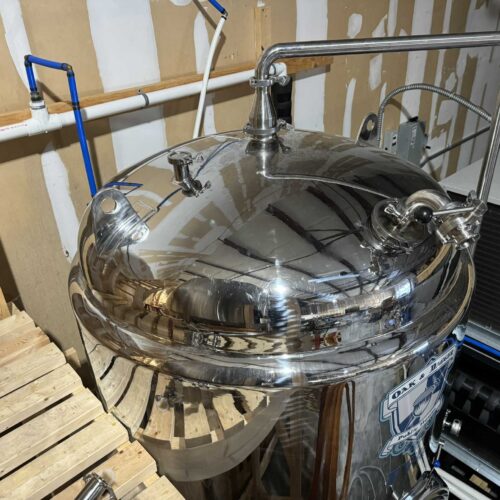 Alpha Brewing Operations 60 Barrel Stainless Steel Jacketed Fermenter