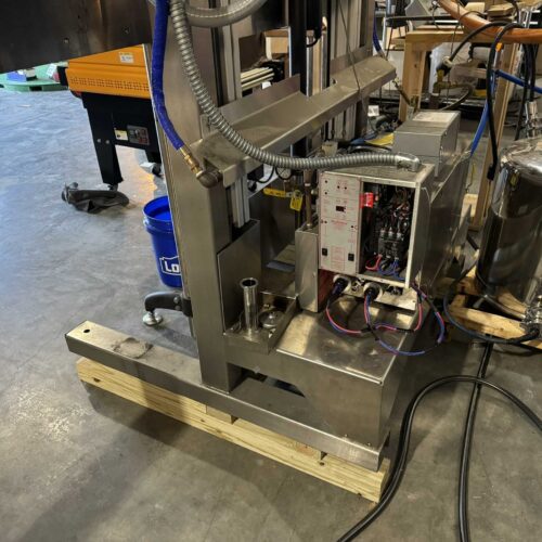 Aesus 72 Inch Hybrid Heat Tunnel with Steam and IR Heat with Box of Stainless-Steel Legs