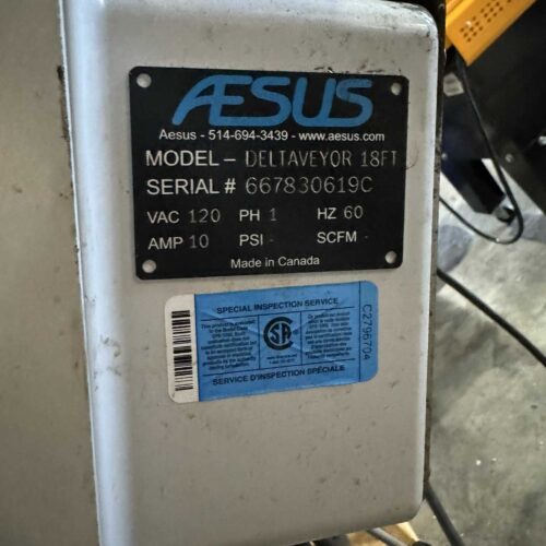 Aesus 72 Inch Hybrid Heat Tunnel with Steam and IR Heat with Box of Stainless-Steel Legs