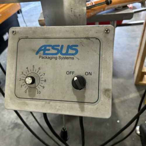 Aesus 72 Inch Hybrid Heat Tunnel with Steam and IR Heat with Box of Stainless-Steel Legs