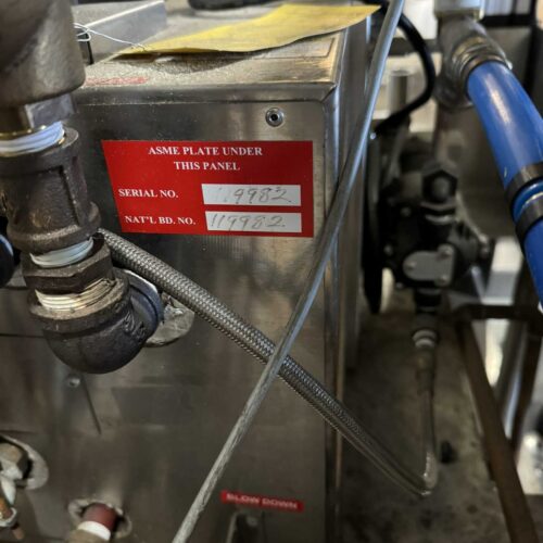 Aesus 72 Inch Hybrid Heat Tunnel with Steam and IR Heat with Box of Stainless-Steel Legs