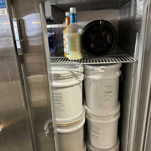 Continental 3R 3-Door Refrigerator, 78″, 3 Section Reach In Cooler