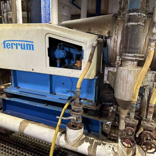 Complete NaCl / Sodium Chloride Crystallization System, 117 GPM MVR Evaporation, 27 F BPE with Vessels, Heat Exchangers, Pumps, Etc.