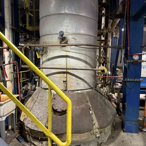 Complete NaCl / Sodium Chloride Crystallization System, 117 GPM MVR Evaporation, 27 F BPE with Vessels, Heat Exchangers, Pumps, Etc.