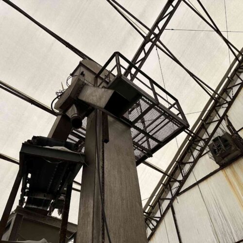 Complete Salt Bulk Packaging Line for Manufacturing 40 Lbs. Bags of Pool Salt with Dryer, Filler, Screener, Conveyors, Etc.