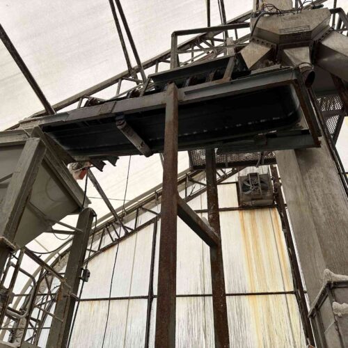 Complete Salt Bulk Packaging Line for Manufacturing 40 Lbs. Bags of Pool Salt with Dryer, Filler, Screener, Conveyors, Etc.