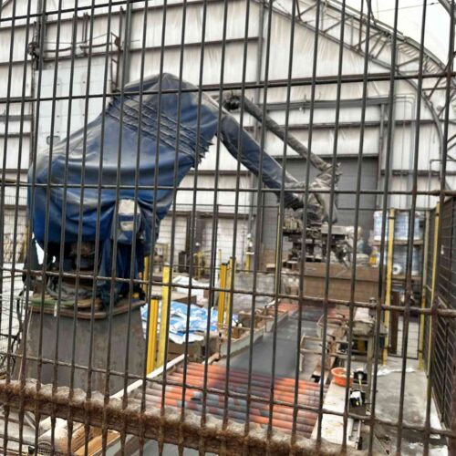 Complete Salt Bulk Packaging Line for Manufacturing 40 Lbs. Bags of Pool Salt with Dryer, Filler, Screener, Conveyors, Etc.