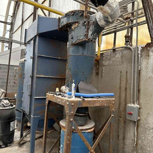 Complete Salt Bulk Packaging Line for Manufacturing 40 Lbs. Bags of Pool Salt with Dryer, Filler, Screener, Conveyors, Etc.