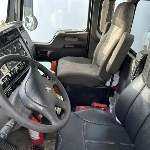 2012 Kenworth Model T800 Vacuum Tractor, Tri Axle, Day Cab, With Brine Tank and NVE Vacuum Unit