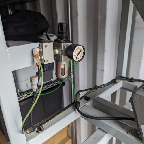 ActionPac Model ME109 Stainless Steel Linear Net Weight Filler