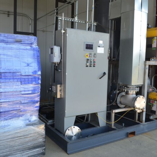 Complete Pyrolysis Thermal Decomposition System with Feeder, Heaters, Cyclones, Thermal Oxidizer, Etc.