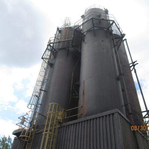 Complete Sand Mulling and Transfer System Including Dynamic Air New Sand Storage Silos, Muller Mill, Sand Control System, Etc.