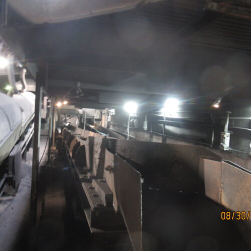 Complete Return Sand System Including (2) Shake-Out Separation Vibratory Conveyors, Incline Conveyor, Magnetic Separator, Water System, Screening, Etc.