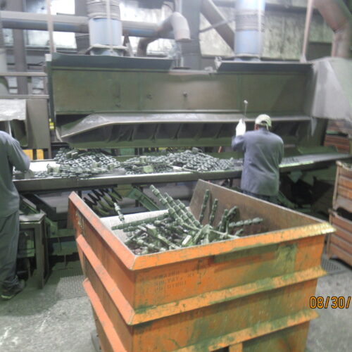 Complete Return Sand System Including (2) Shake-Out Separation Vibratory Conveyors, Incline Conveyor, Magnetic Separator, Water System, Screening, Etc.